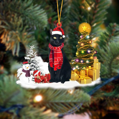 Bombay Cat Christmas Ornament Christmas Tree Hanging Acrylic Ornament Gift - Best gifts your whole family