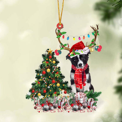 Border Collie-Christmas Tree Gift Hanging Ornament - Best gifts your whole family
