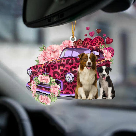 Border Collie-Make My Life-Two Sided Ornament - Best gifts your whole family