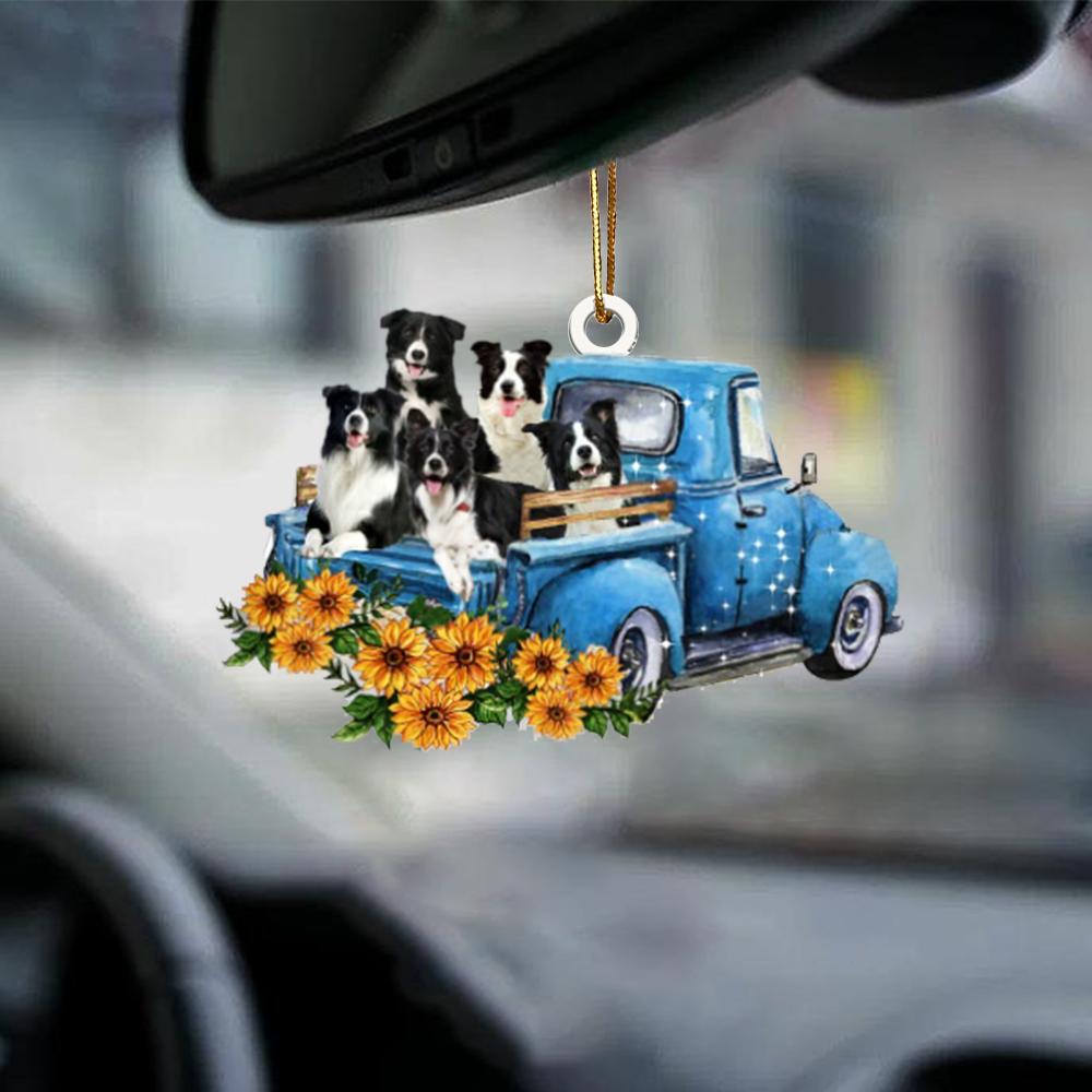 Border Collie -Take The Trip Classic- Two Sided Ornament - Best gifts your whole family