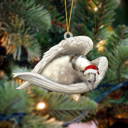 Borzoi Sleeping Angel Christmas Ornament Godmerc - Best gifts your whole family