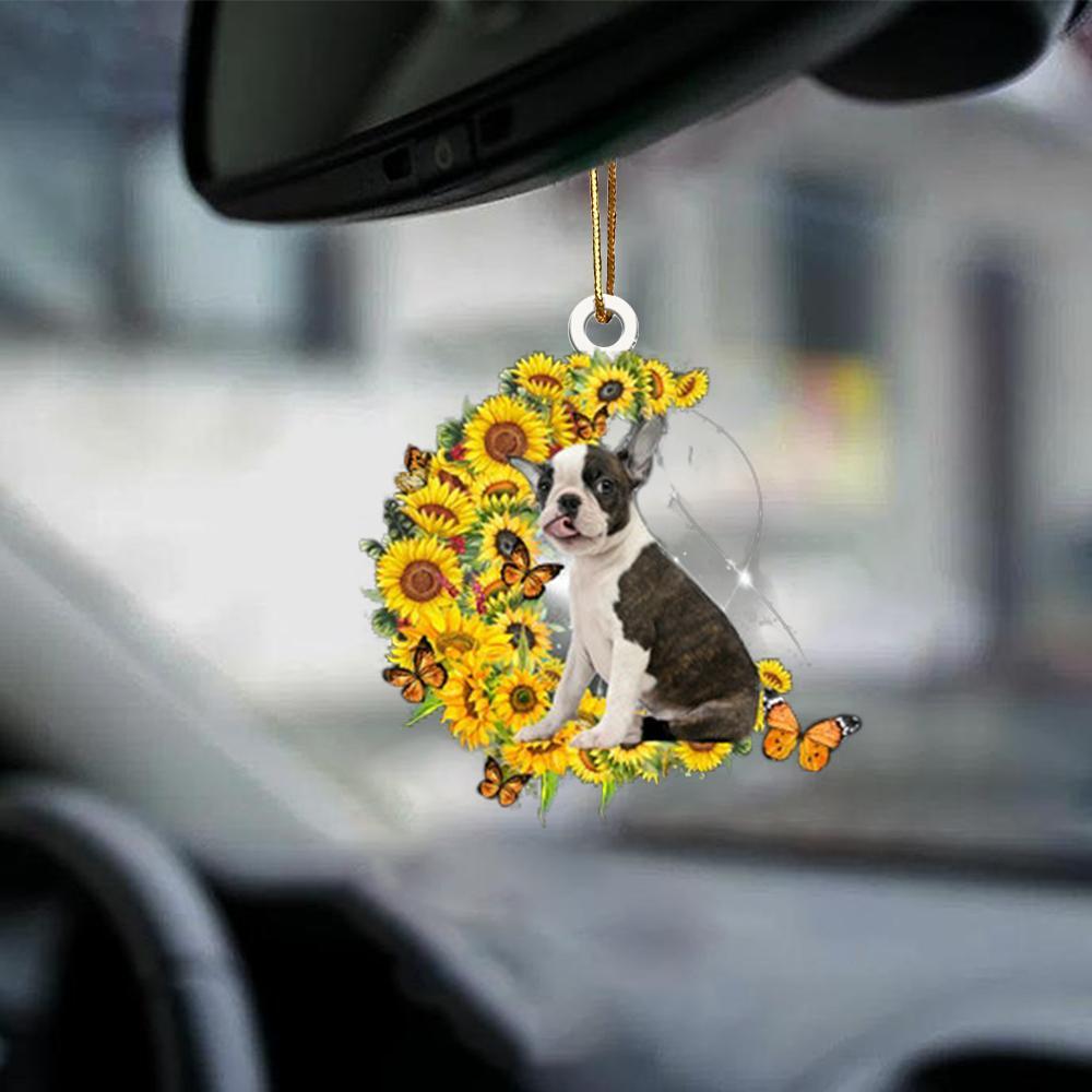 Boston Terrier-Be Kind-Two Sided Ornament - Best gifts your whole family