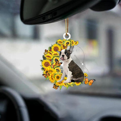 Boston Terrier-Be Kind-Two Sided Ornament - Best gifts your whole family