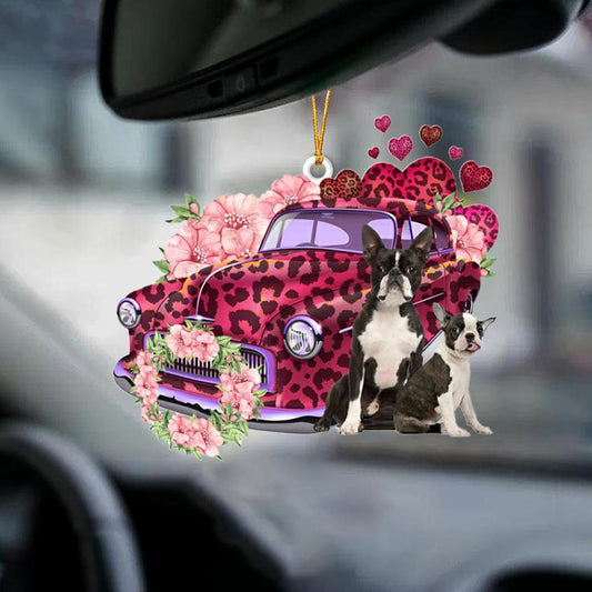 Boston Terrier-Make My Life-Two Sided Ornament - Best gifts your whole family