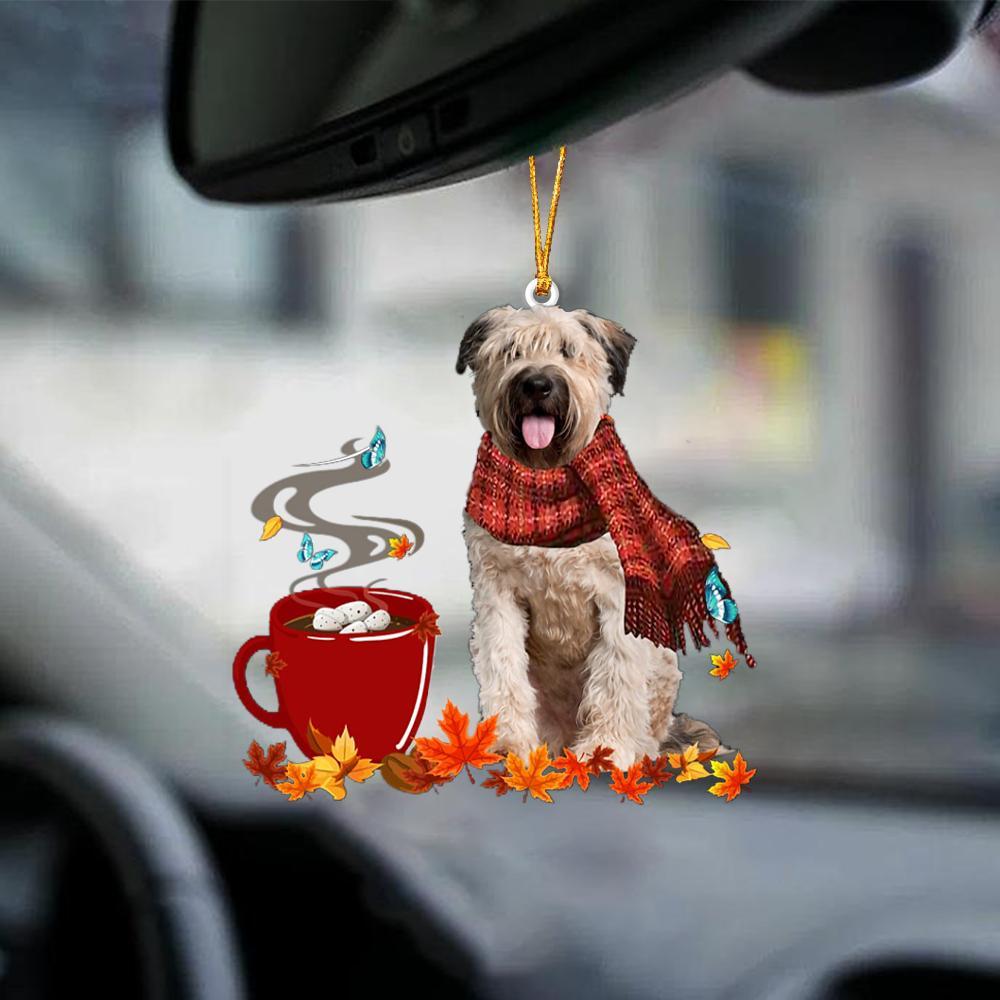 Bouvier Des Flandres-Fall Chocolate-Two Sided Ornament - Best gifts your whole family