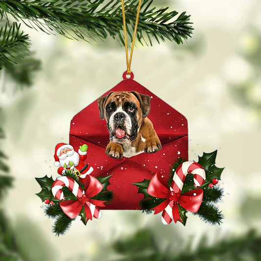 Boxer Christmas Letter Ornament Dog Christmas Decoration - Best gifts your whole family