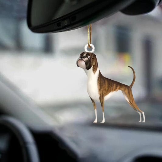 Boxer-Look At Me-Two Sided Ornament - Best gifts your whole family
