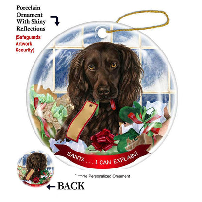 Boykin Spaniel Porcelain Hanging Ornament - Best gifts your whole family