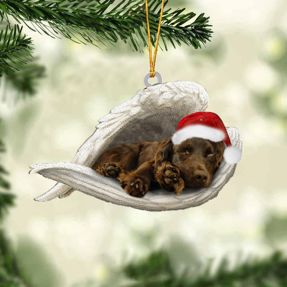 Boykin Spaniel Sleeping Angel Christmas Ornament Godmerc - Best gifts your whole family
