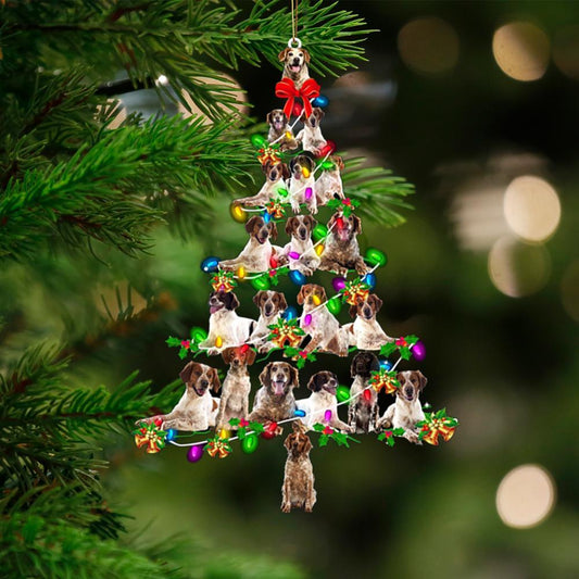 Brittany-Christmas Tree Lights-Two Sided Ornament - Best gifts your whole family