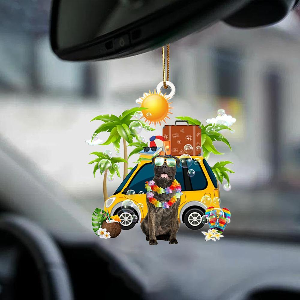 Bull Mastiff-Nice Summer-Two Sided Ornament - Best gifts your whole family