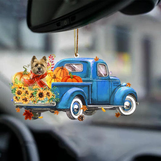 Cairn Terrier 1-Little Pumpkin-Two Sided Ornament - Best gifts your whole family