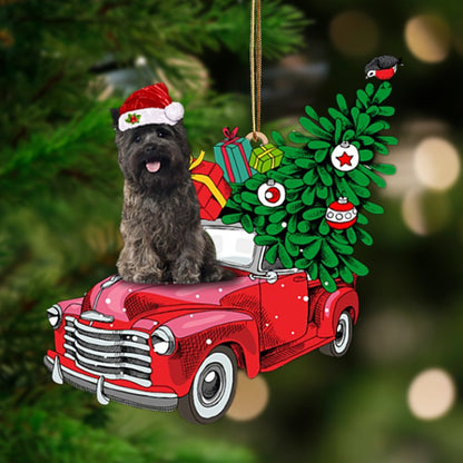 Cairn Terrier 2-Pine Truck Hanging Ornament - Best gifts your whole family