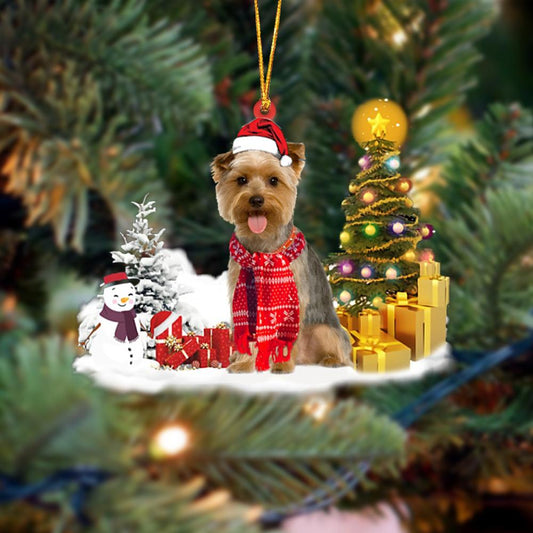 Cairn Terrier Christmas Ornament Christmas Tree Hanging Acrylic Ornament Gift - Best gifts your whole family