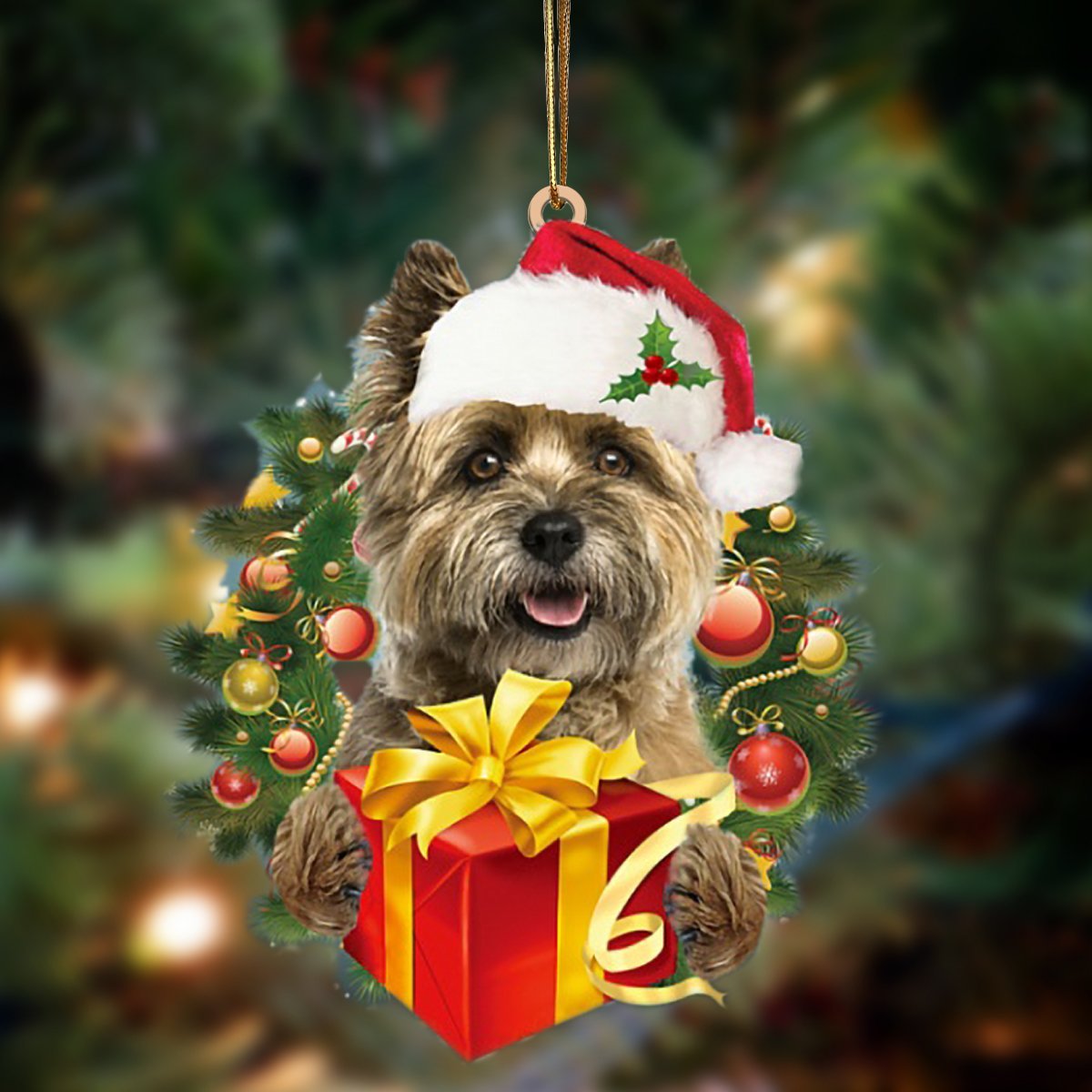 Cairn Terrier-Dogs give gifts Hanging Ornament - Best gifts your whole family