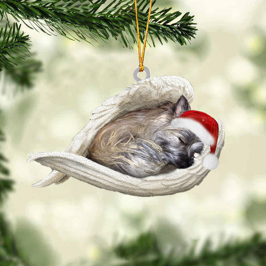 Cairn Terrier Sleeping Angel Christmas Ornament Godmerc - Best gifts your whole family