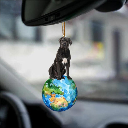 Cane Corso-Around My Dog-Two Sided Ornament - Best gifts your whole family