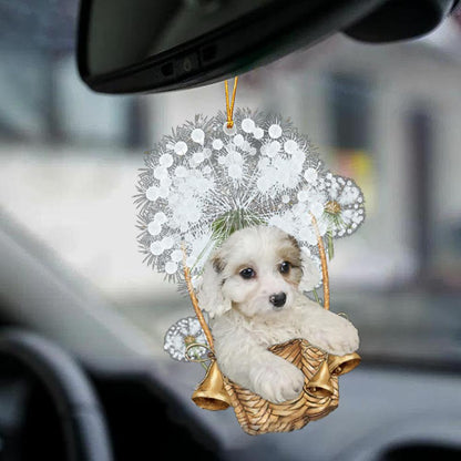 Cavachon-Dandelion-Two Sided Ornament - Best gifts your whole family