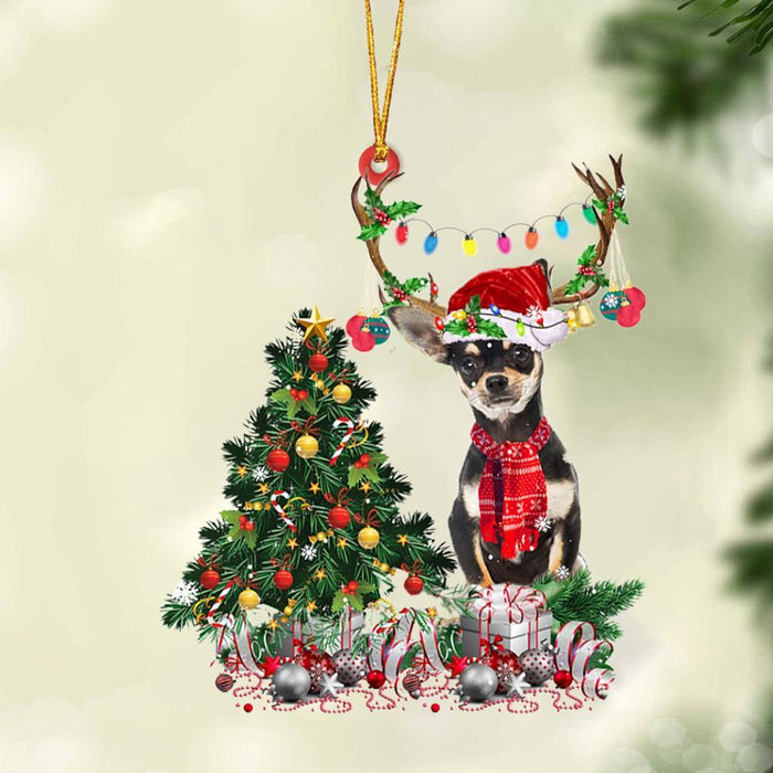 Chihuahua-Christmas Tree Gift Hanging Ornament - Best gifts your whole family