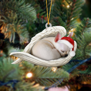 Chihuahua1-1 Sleeping Angel Christmas Ornament Godmerc - Best gifts your whole family