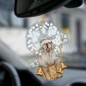 Clumber Spaniel-Dandelion-Two Sided Ornament - Best gifts your whole family