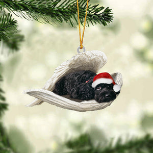 Cockapoo (Black) Sleeping Angel Christmas Ornament Godmerc - Best gifts your whole family