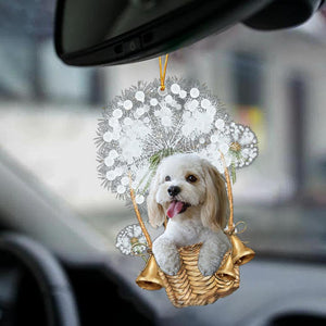 Cockapoo-Dandelion-Two Sided Ornament - Best gifts your whole family