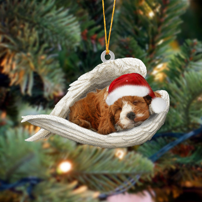 Cockapoo Sleeping Angel Christmas Ornament Godmerc - Best gifts your whole family