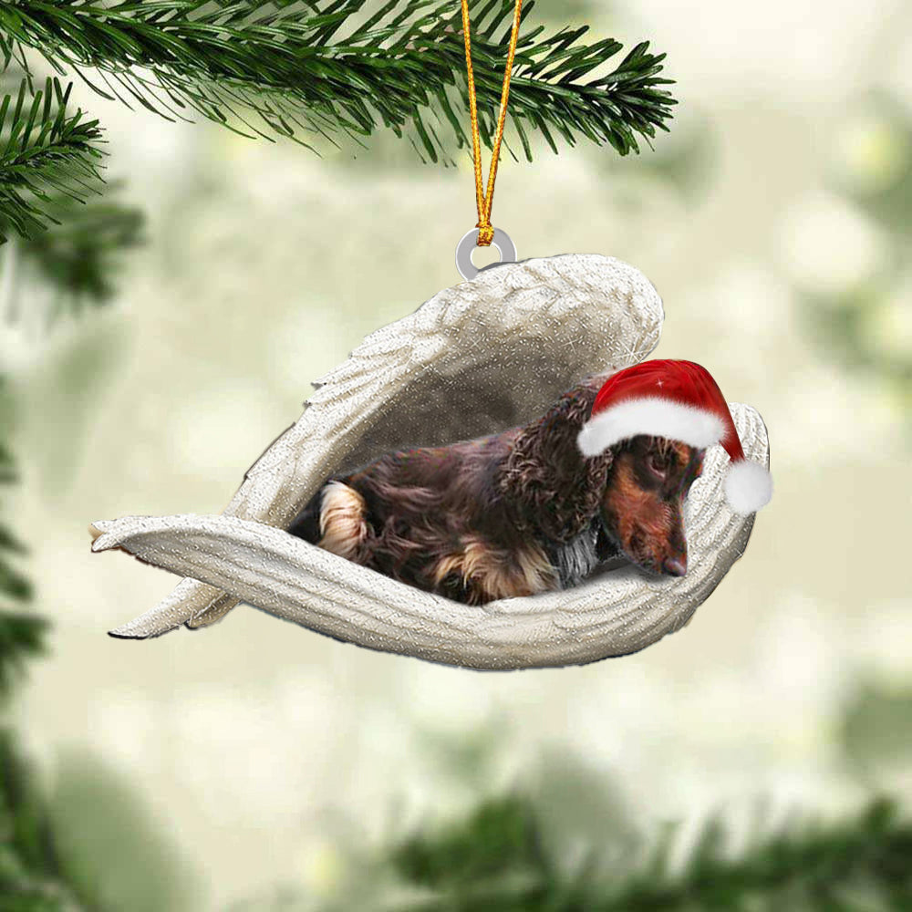 Cocker Spaniel 3-1 Sleeping Angel Christmas Ornament Godmerc - Best gifts your whole family