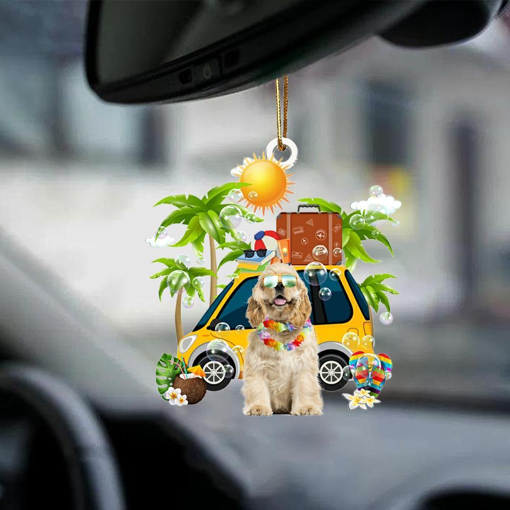 Cocker Spaniel-Nice Summer-Two Sided Ornament - Best gifts your whole family