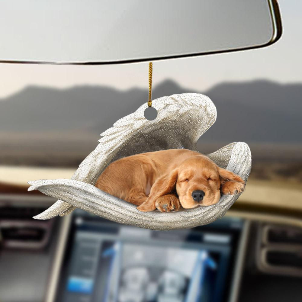 Cocker Spaniel Sleeping Angel Cocker Spaniel Lovers Ornament - Best gifts your whole family