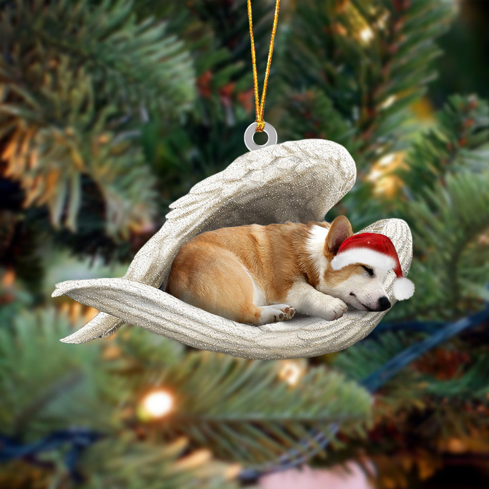 Corgi Sleeping Angel Christmas Ornament Dog Christmas Gift Hanging Ornament - Best gifts your whole family