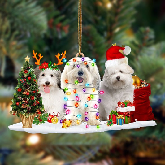 Coton De Tulear-Christmas Dog Friends Hanging Ornament - Best gifts your whole family