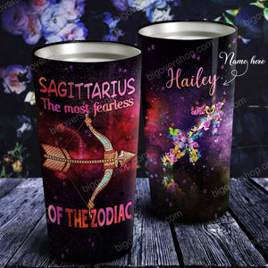 The Most Fearless of The Zodiac Personalized Tumbler- Astrology Sign Gift, Stainless Tumbler