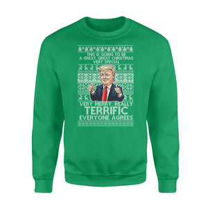 This is going to be a great, great Christmas funny sweatshirt gifts christmas ugly sweater