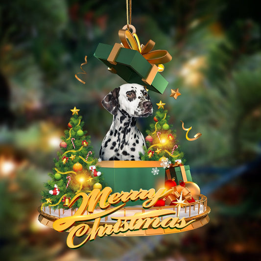 Dalmatian 2-Christmas Gifts&Dogs Hanging Ornament - Best gifts your whole family