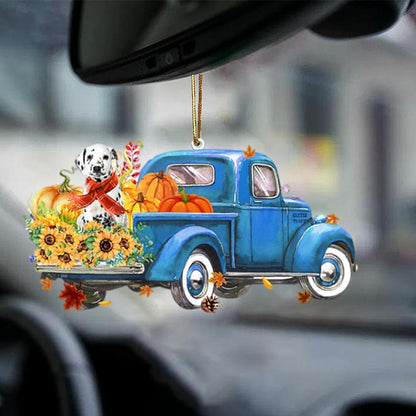 Dalmatian-Little Pumpkin-Two Sided Ornament - Best gifts your whole family