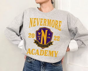 Nevermore Academy Sweatshirt, New 2022 TV Series Shirt, Horror Movies Sweatshirt, Trending TV Series, Wednesday The Best Day Of Week Shirt