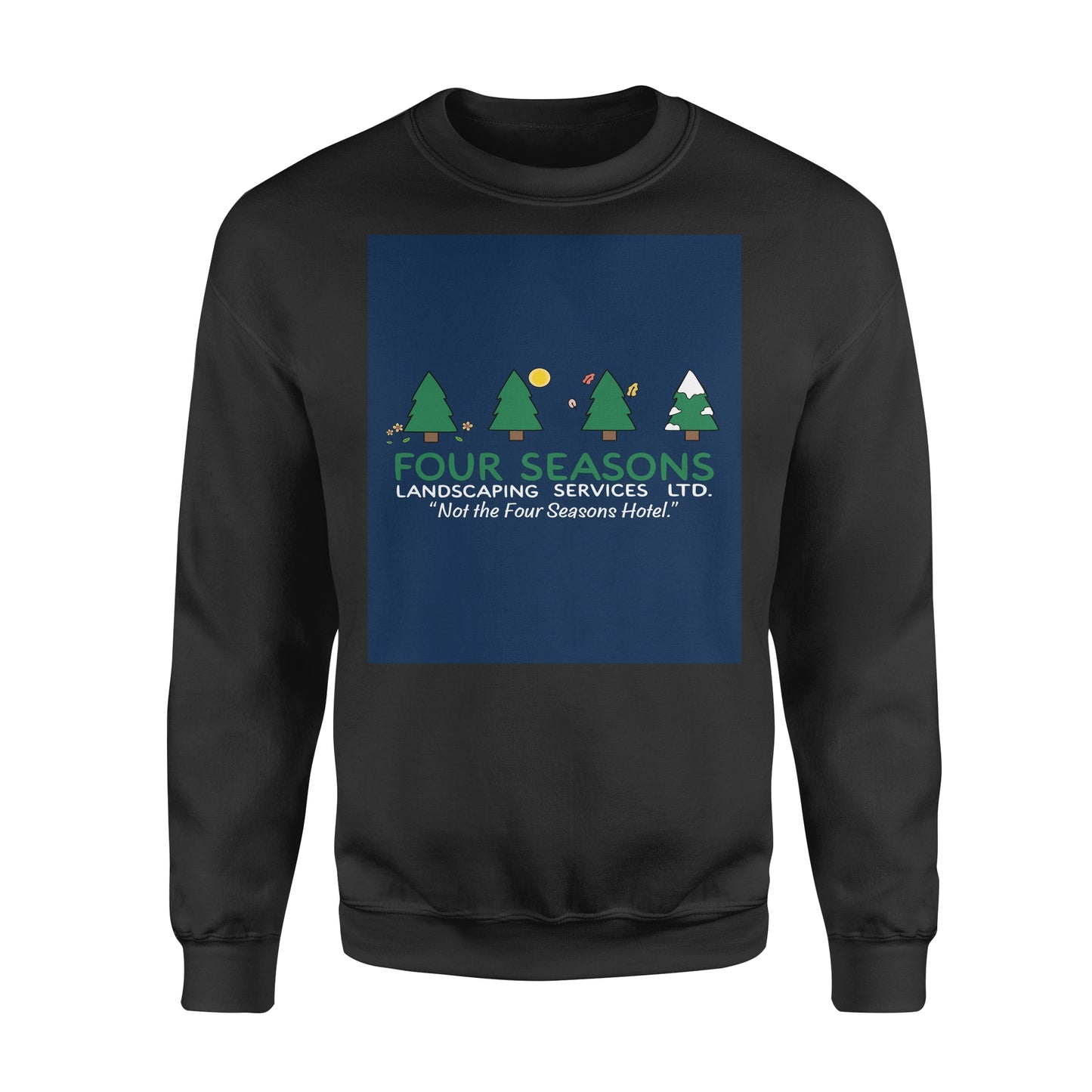 Nicht das Four Seasons Hotel - Lustiges Sweatshirt, hässlicher Weihnachtspullover für Männer und Frauen