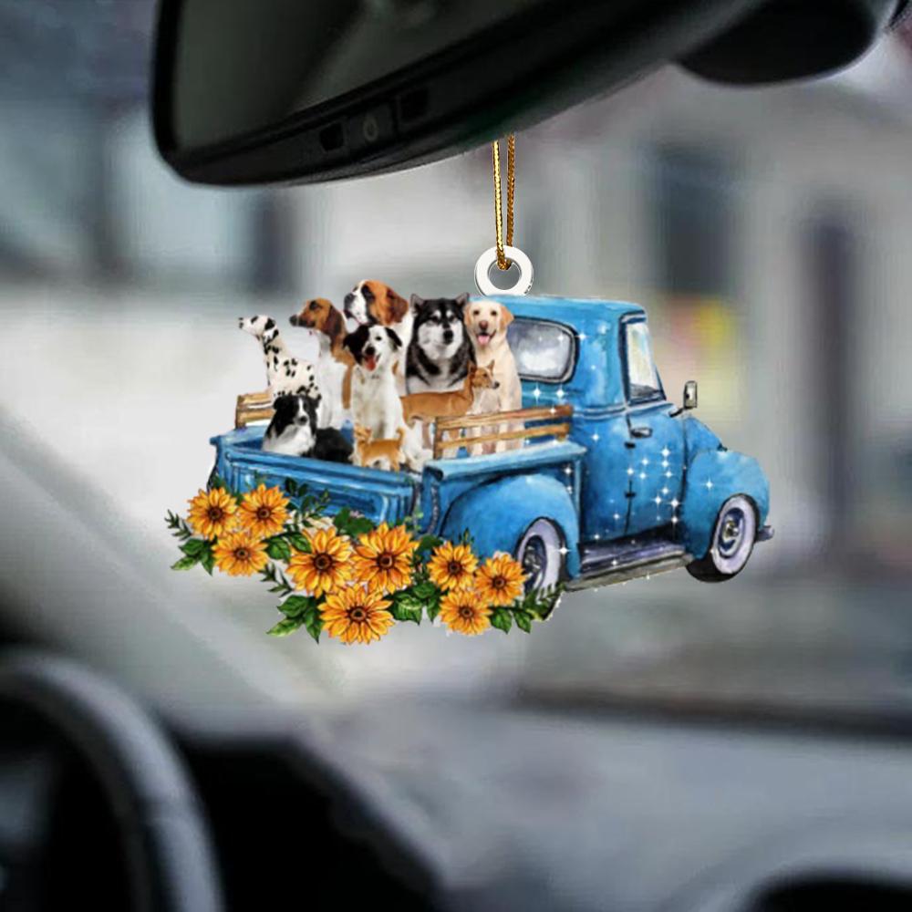 Dog-Take The Trip Classic- Two Sided Ornament - Best gifts your whole family