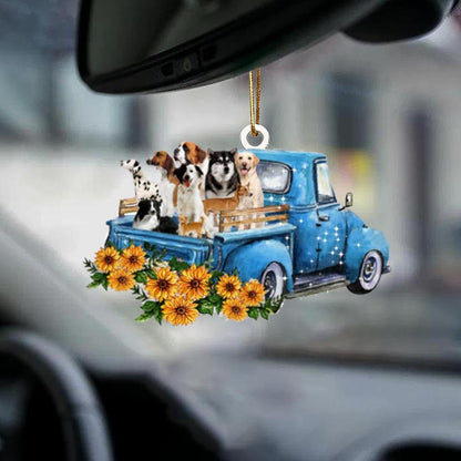 Dog-Take The Trip Classic- Two Sided Ornament - Best gifts your whole family