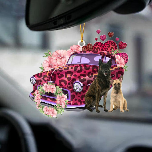 Dutch Shepherd-Make My Life-Two Sided Ornament - Best gifts your whole family