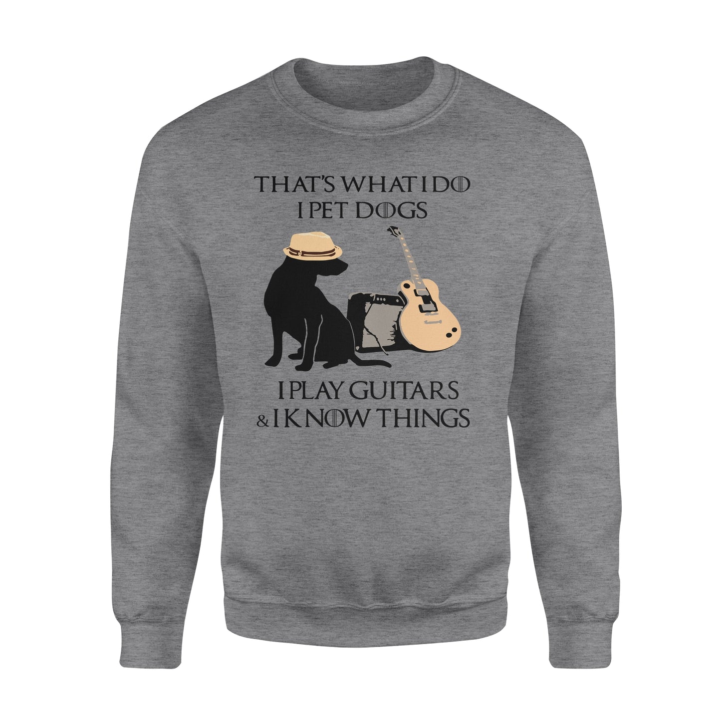 That's What I do I pet Ugly Sweater - Lustiges Sweatshirt, Weihnachtsgeschenke, hässlicher Pullover für Männer und Frauen