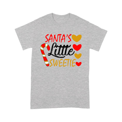 Santa's Little Sweetie Funny & Cute Christmas Gift - Standard T-shirt  Tee Shirt Gift For Christmas