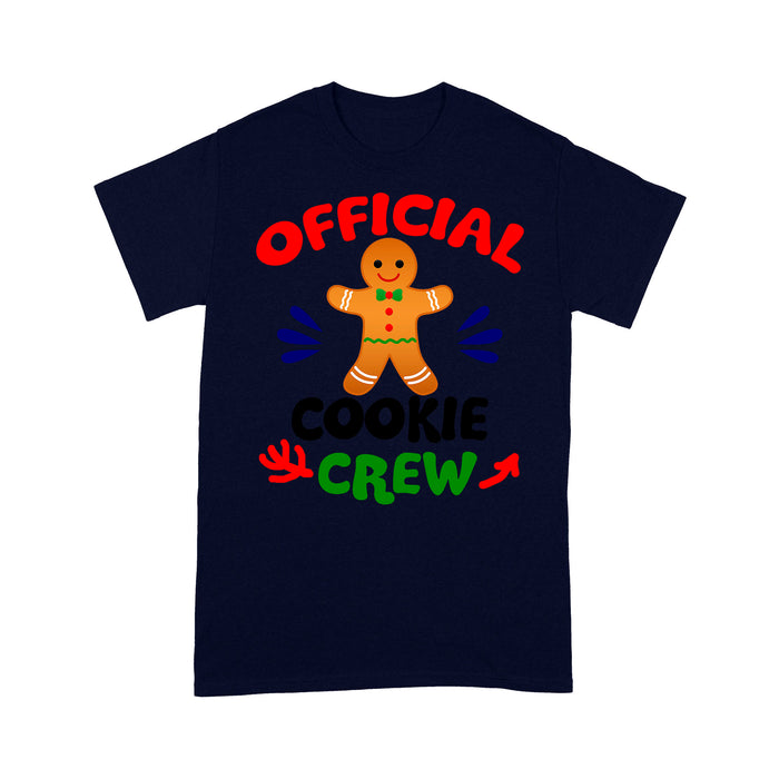 Official Cookie Crew Funny Christmas Baking Gift  Tee Shirt Gift For Christmas