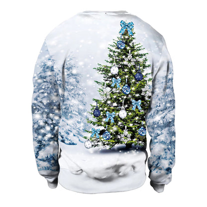 Christmas Cute Cat Pine Tree Sweater, Christmas Ugly Sweater, Christmas Gift, Gift Christmas 2024