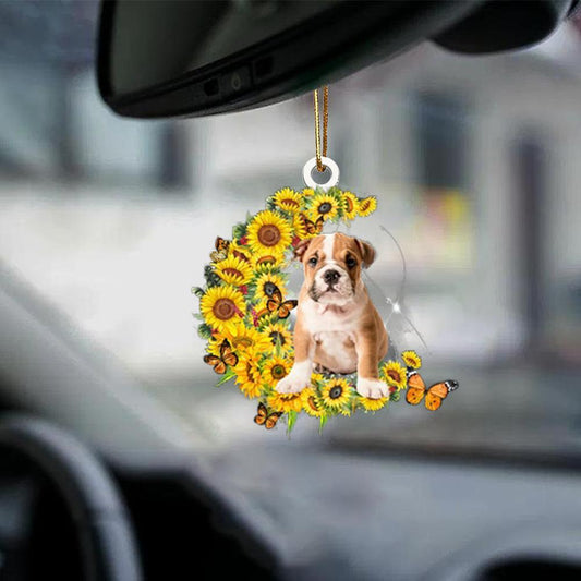 English Bulldog-Be Kind-Two Sided Ornament - Best gifts your whole family