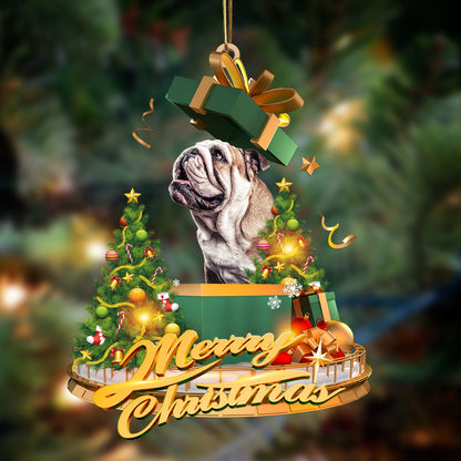 English Bulldog-Christmas Gifts&Dogs Hanging Ornament - Best gifts your whole family