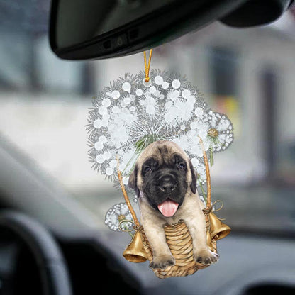 English Mastiff-Dandelion-Two Sided Ornament - Best gifts your whole family