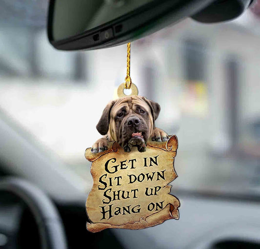 English Mastiff Get In Two Sided Ornament Christmas Gift Godmerch - Best gifts your whole family